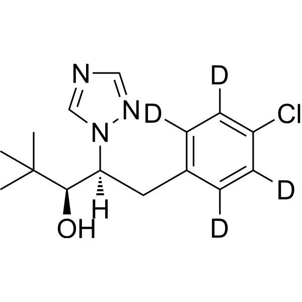 Paclobutrazol-d4 (paclobutrazol-d4; chlorobutrazol-d4)